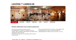 Desktop Screenshot of location-luebeck.de